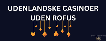 Spillesider uden ROFUS - Find de bedste muligheder for online gambling Spillesider uden ROFUS - Find de bedste muligheder for online gambling